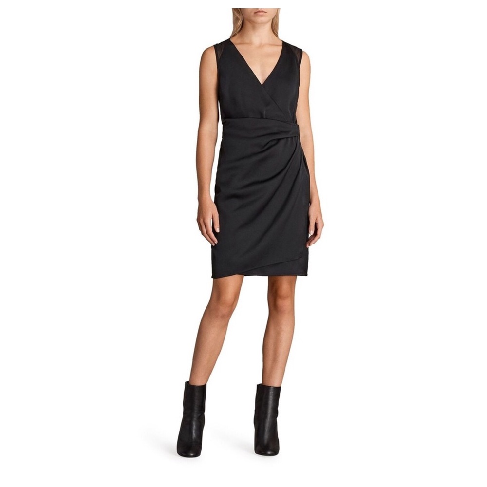 🤍 nwt | all saints | satin dress